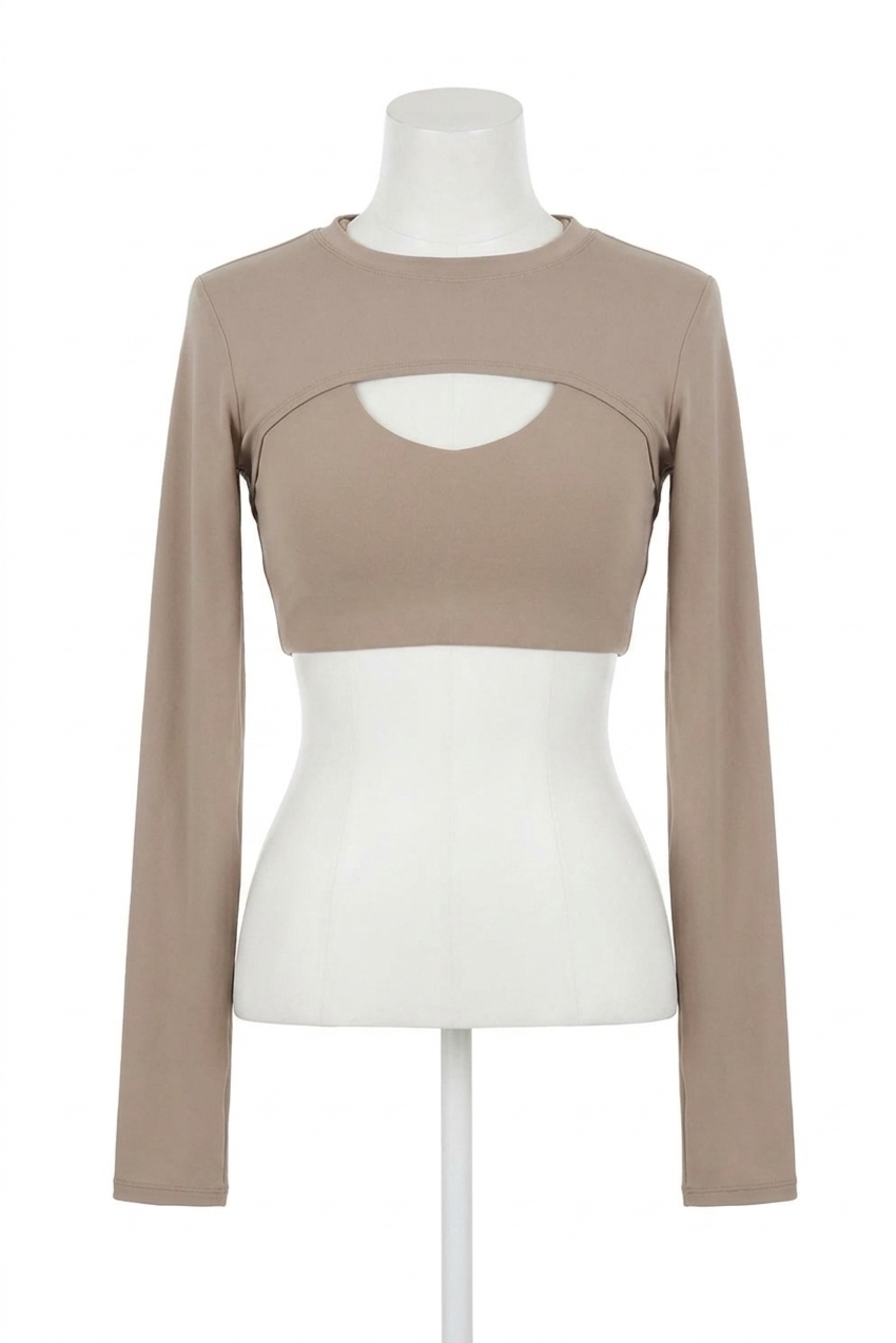 NEW SPLITS59 amelia airweight lite shrug in latte